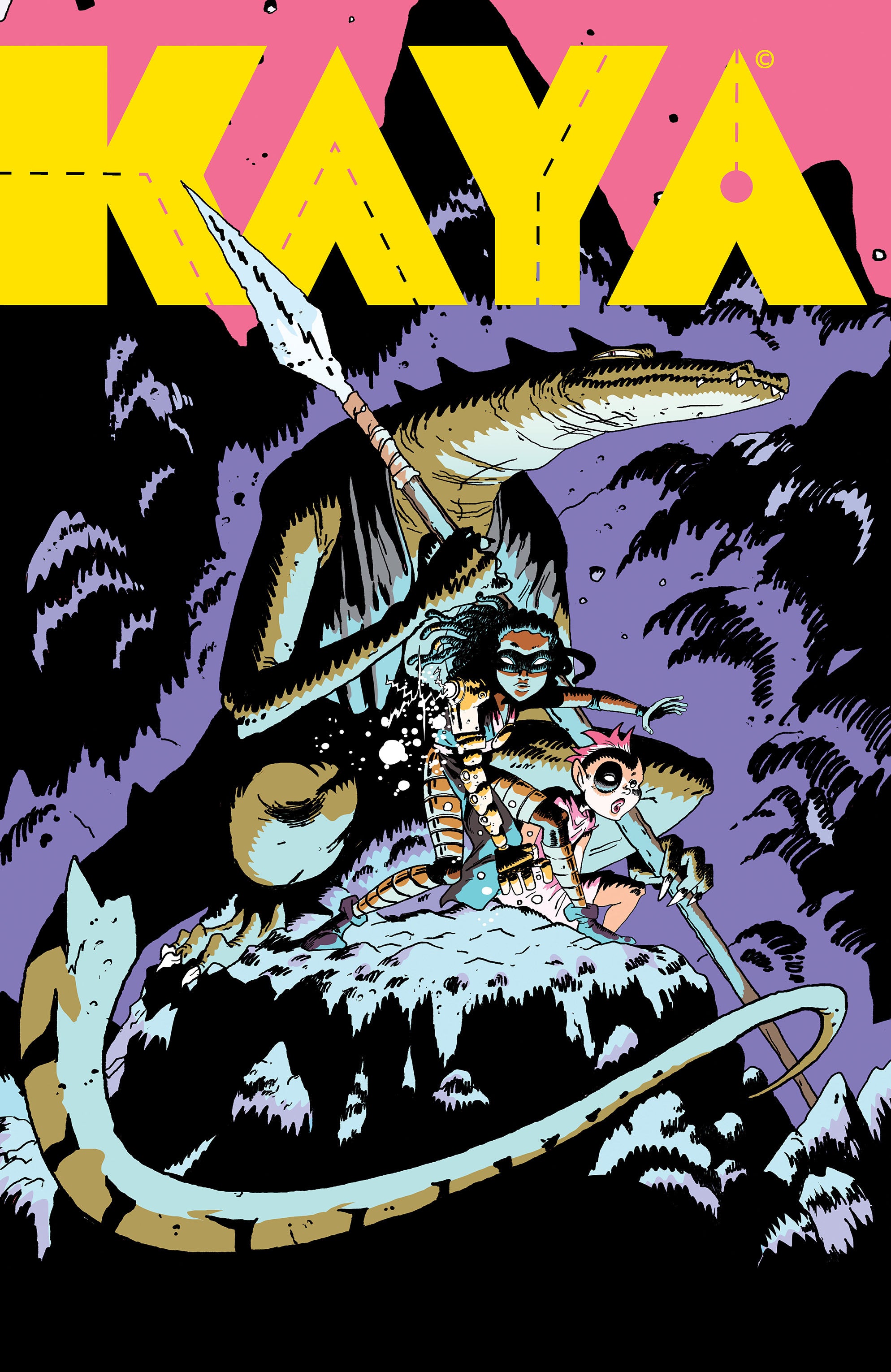 KAYA #36 COVER B SIMONE PACE VARIANT