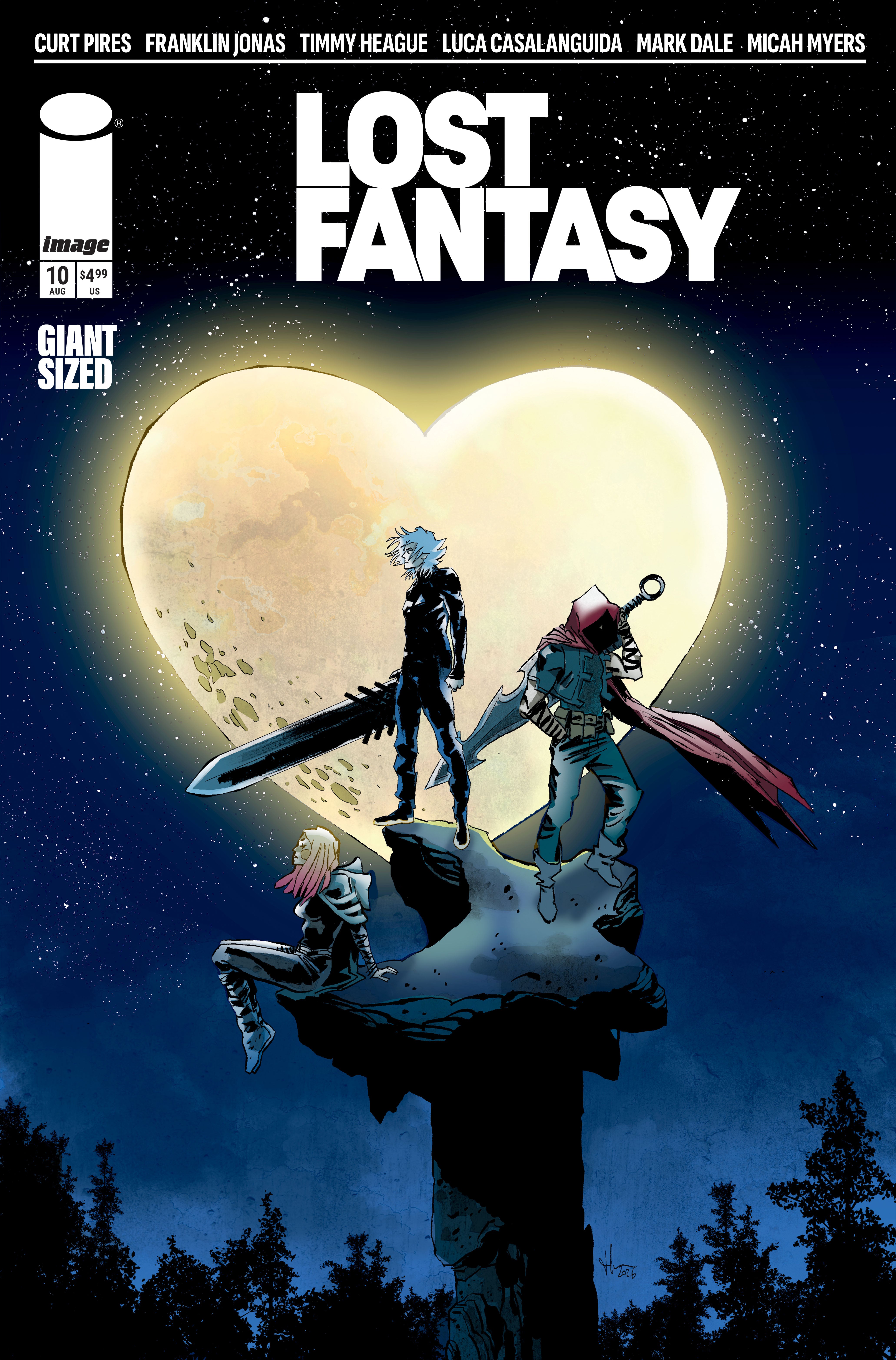 LOST FANTASY #11 COVER B LUCA CASALANGUIDA VARIANT