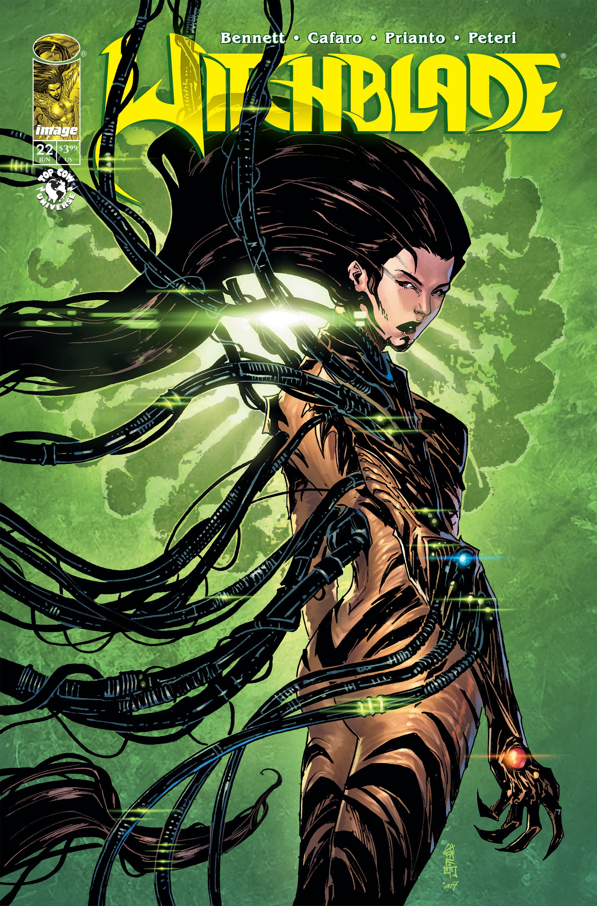 WITCHBLADE #22 COVER A GUISEPPE CAFARO & ARIF PRIANTO
