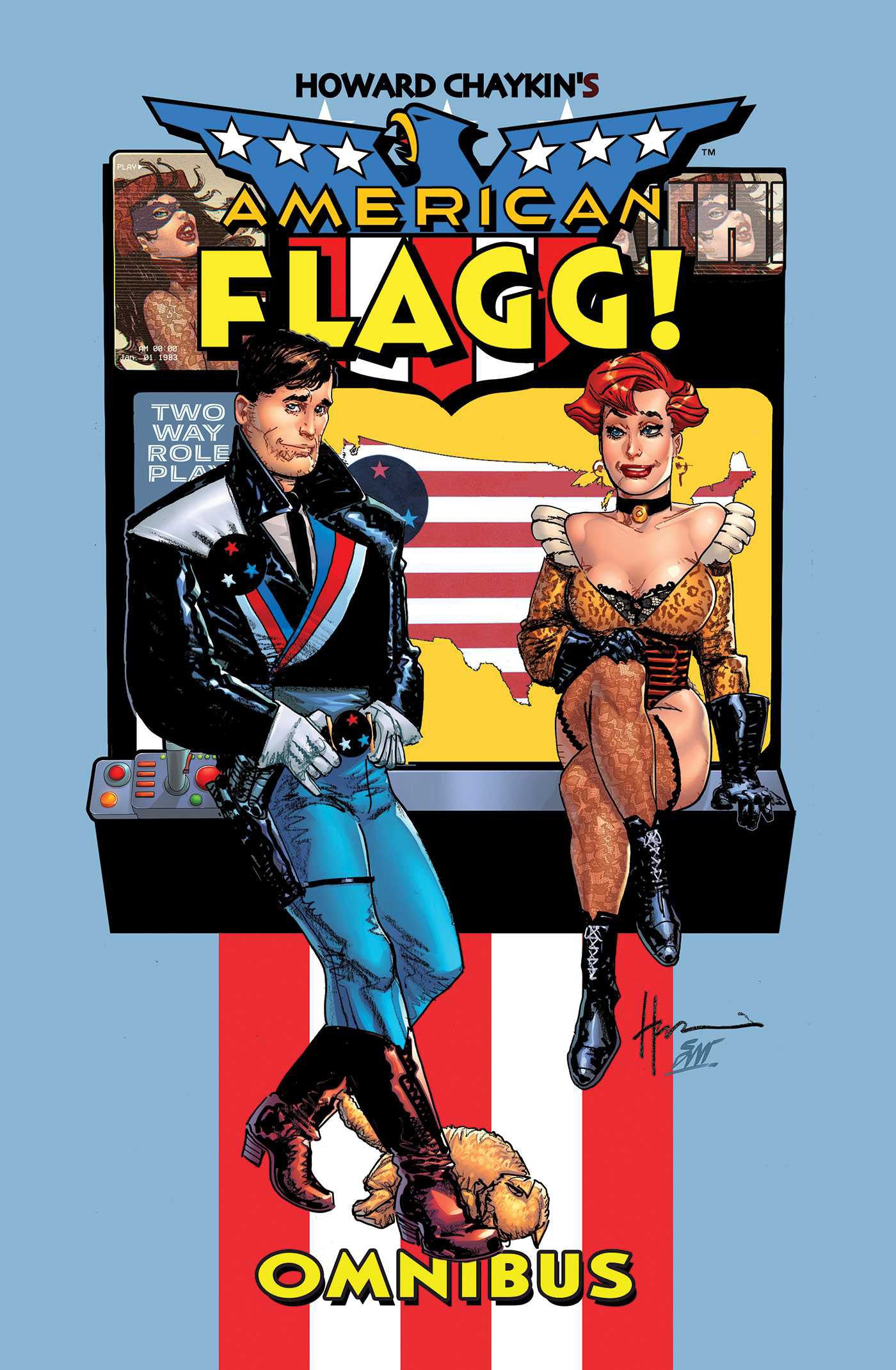 HOWARD CHAYKINS AMERICAN FLAGG OMNIBUS HARDCOVER