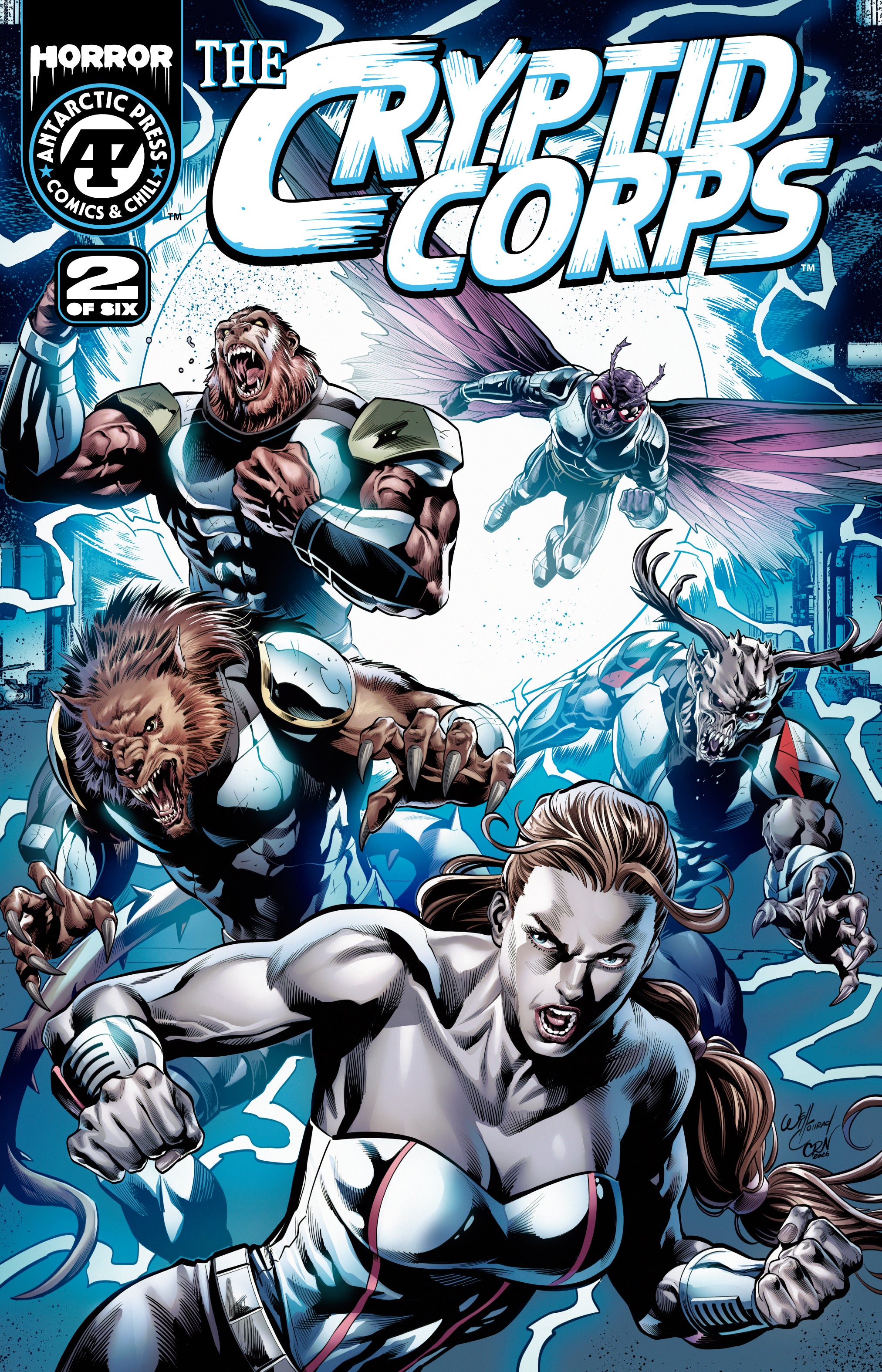 CRYPTID CORPS #2 COVER A WILL CONRAD & CLAUDIO NUNES