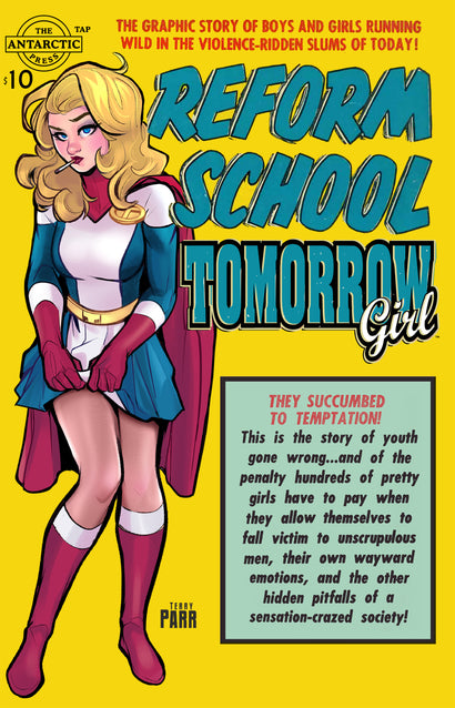 TOMORROW GIRL #19 COVER B TERRY PARR RETRO HOMAGE VARIANT