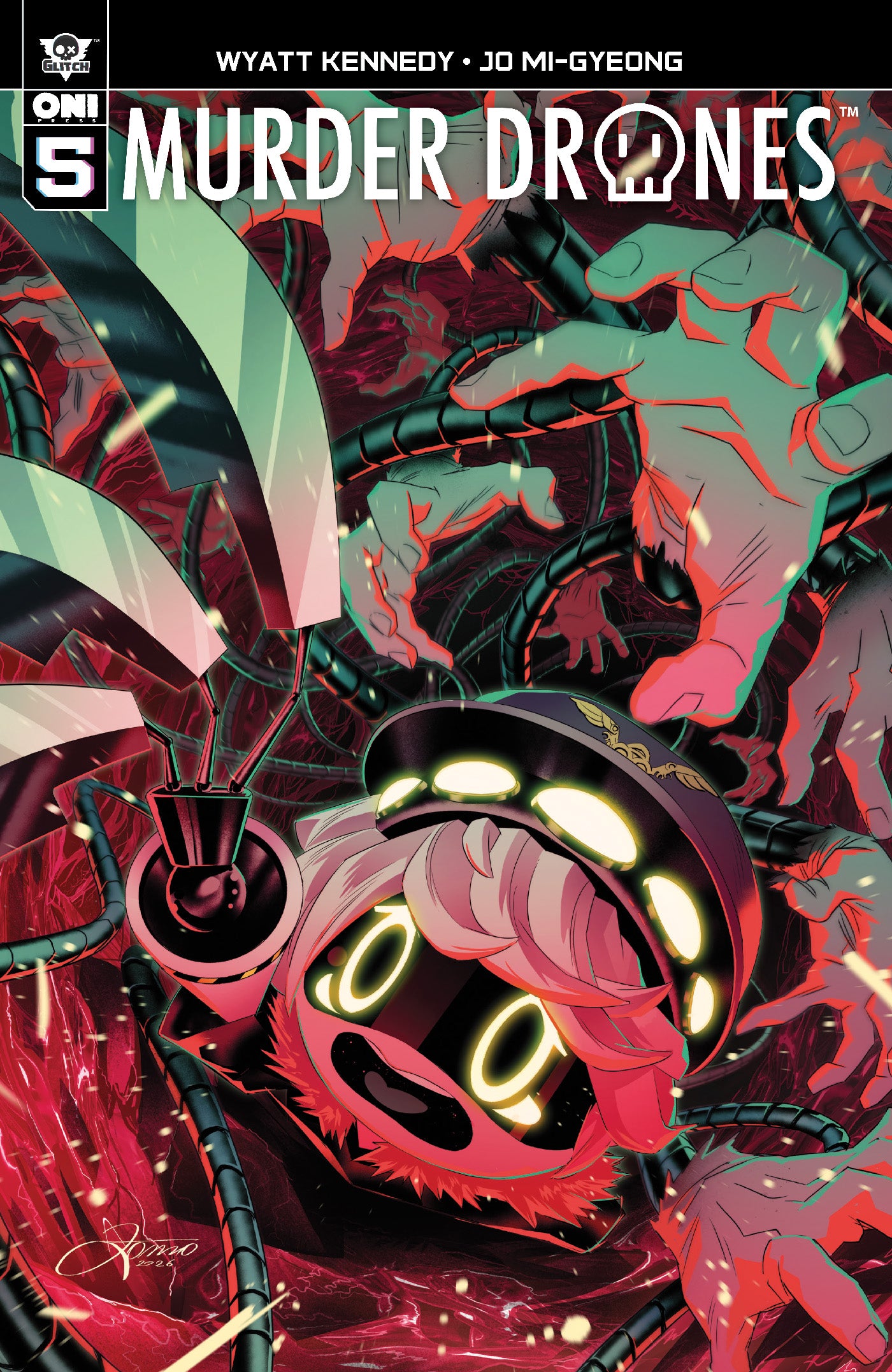 MURDER DRONES #5 COVER A ALESSIO ZONNO