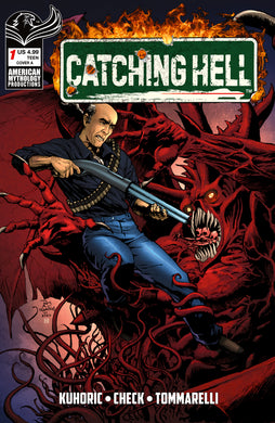 CATCHING HELL FEAT REGGIE BANNISTER #1 COVER A ROY ALLAN MARTINEZ