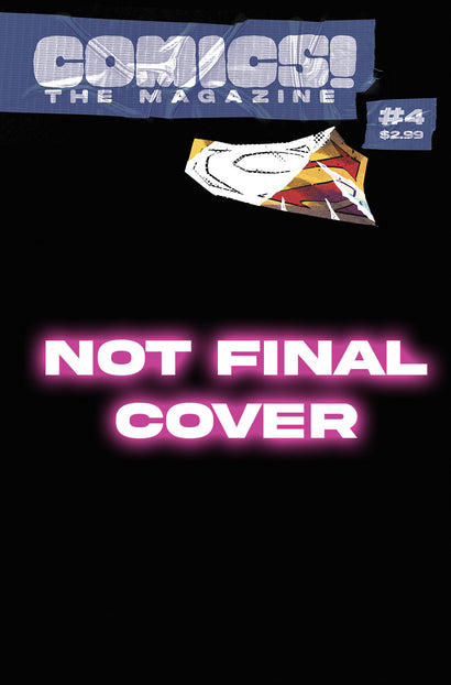 COMICS THE MAGAZINE #4 COVER A RICO RENZI SUPERGIRL & LOBO