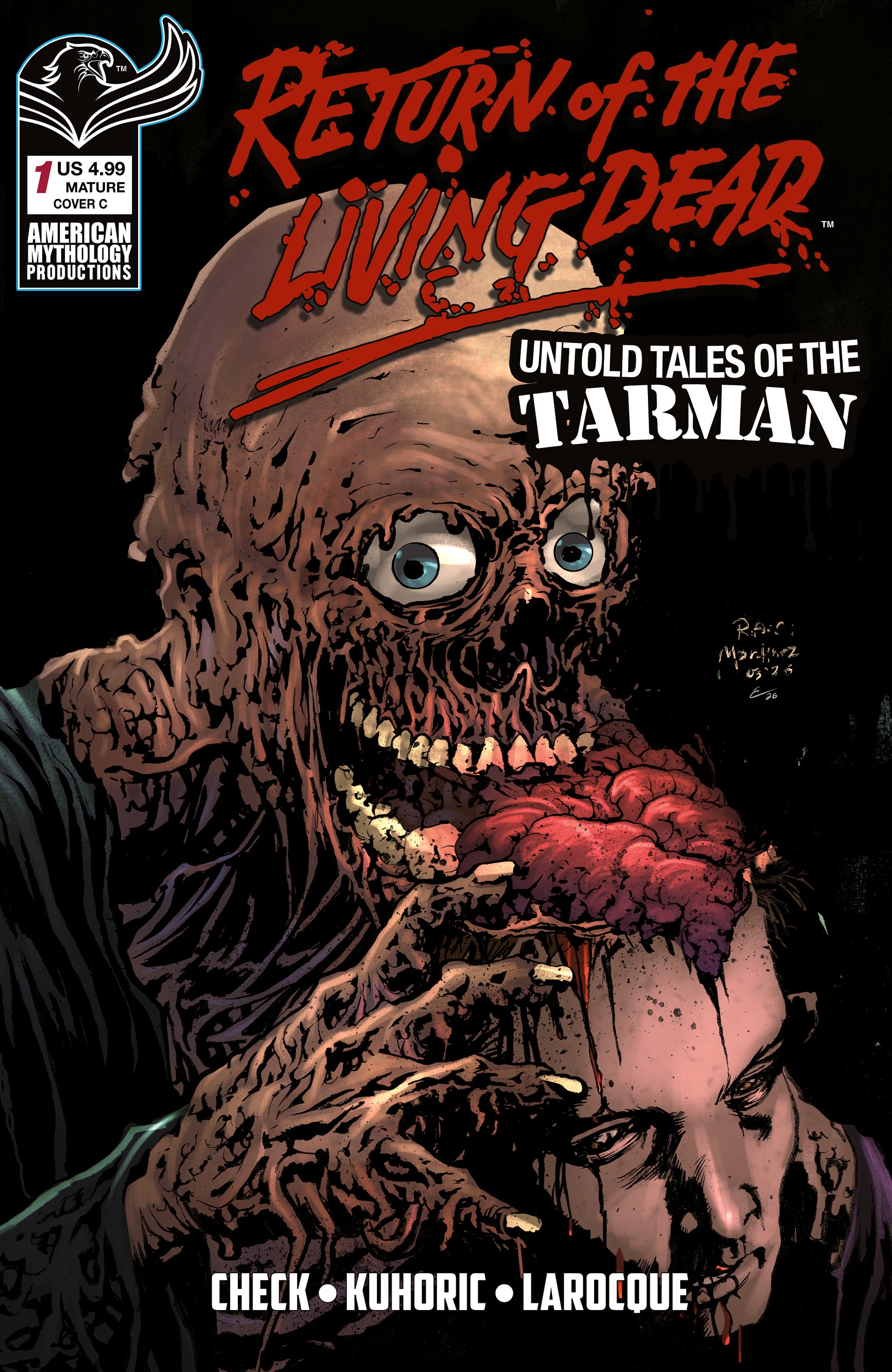 RETURN LIVING DEAD UNTOLD TALES OF TARMAN #1 COVER C ROY ALLAN MARTINEZ VARIANT