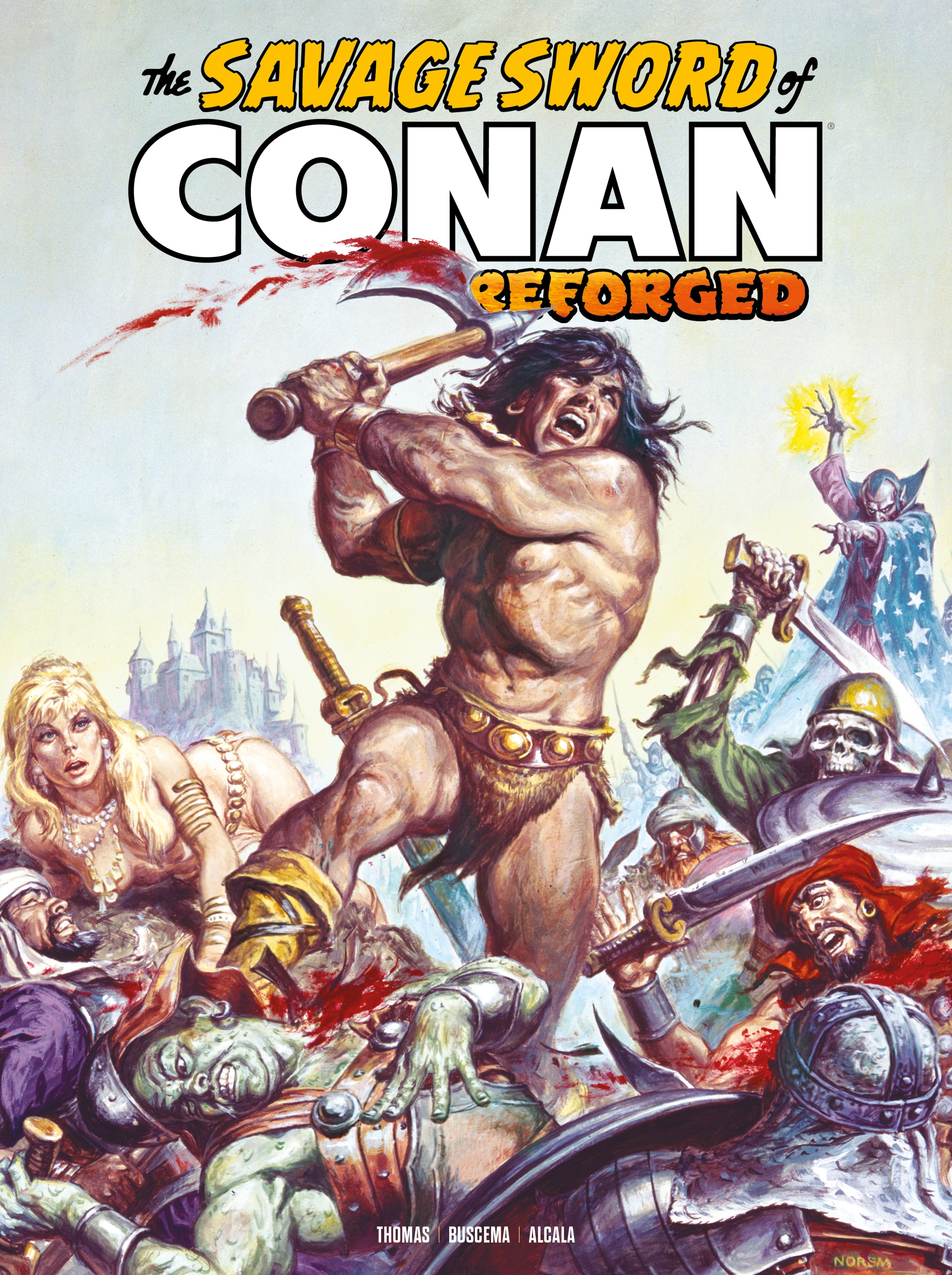 SAVAGE SWORD OF CONAN REFORGED #5 COVER B EARL NOREM VARIANT