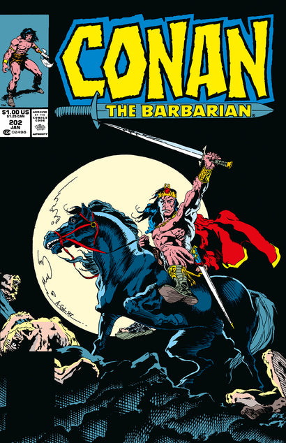 CONAN THE BARBARIAN THE ORIGINAL COMICS OMNIBUS VOL 08 DIRECT MARKET EDITION ARMANDO GIL COVER