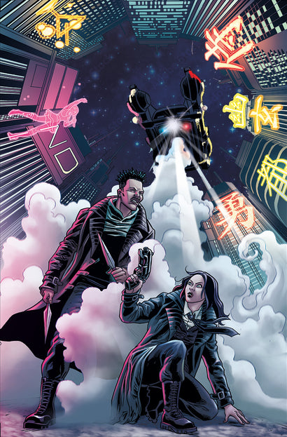 BLADE RUNNER TOKYO NEXUS TO LOSE IS TO WIN #2 COVER D JOSE BEROY VIRGIN CARDSTOCK VARIANT