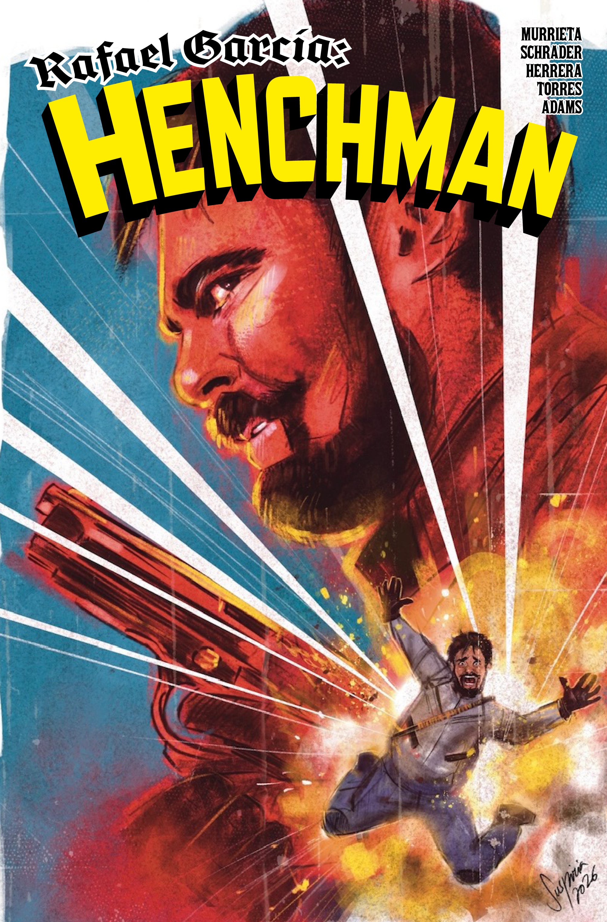 RAFAEL GARCIA HENCHMAN #4 COVER A VILCHEZ SUSPIRIA