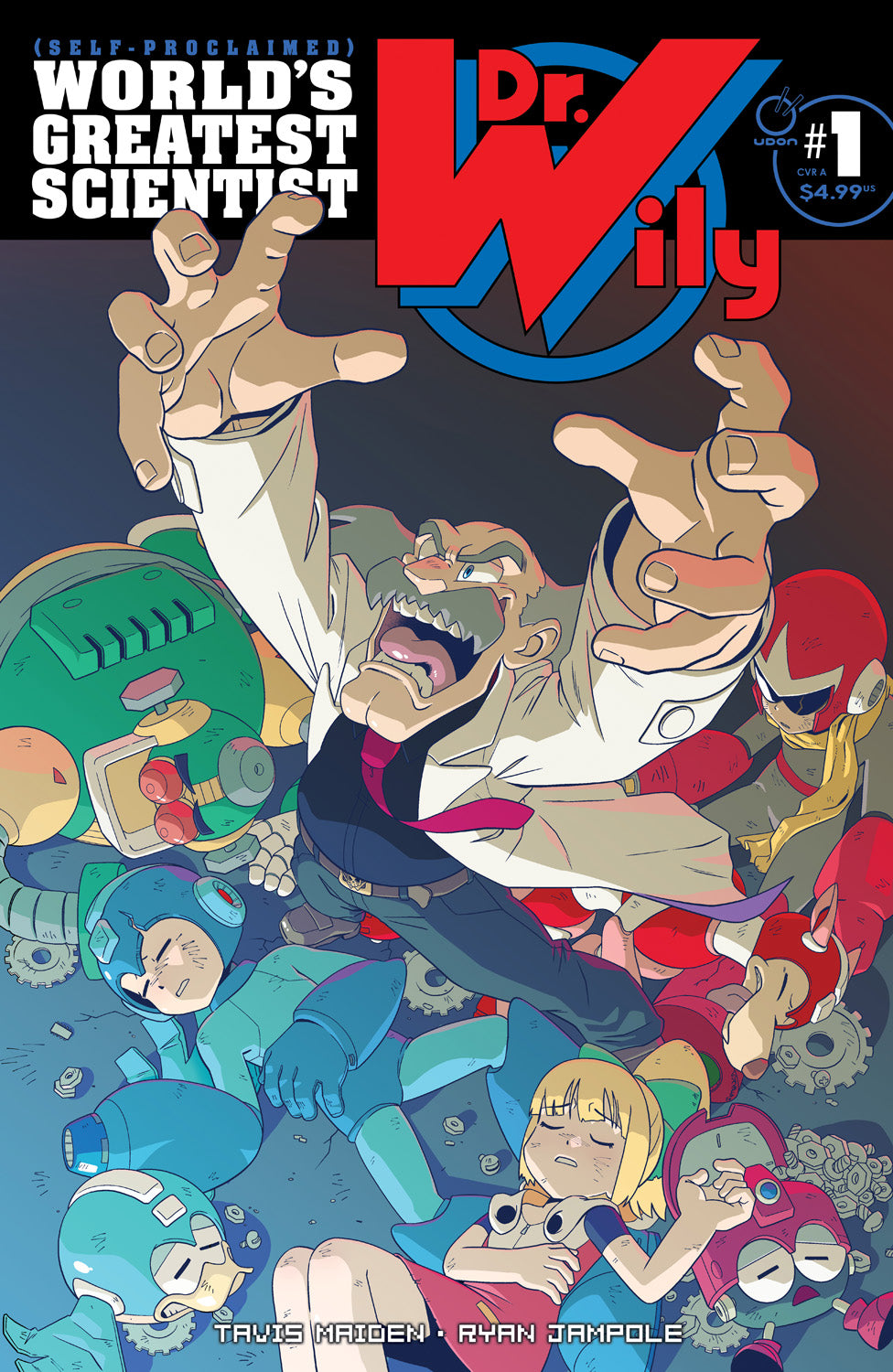 DR WILY #1 COVER A RYAN JAMPOLE