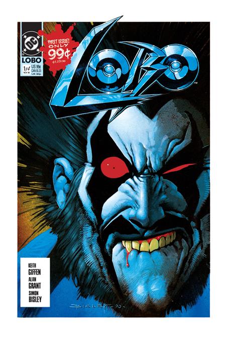 LOBO #1 FACSIMILE EDITION COVER A SIMON BISLEY