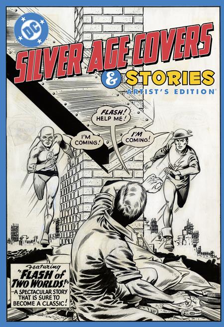 DC SILVER AGE COVERS AND STORIES ARTISTS EDITION HARDCOVER