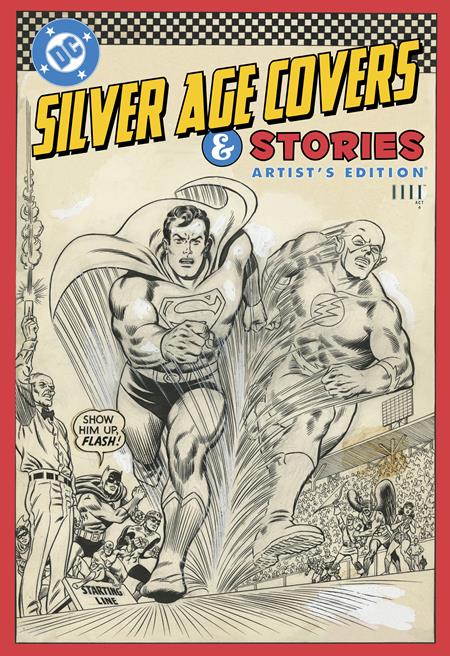 DC SILVER AGE COVERS AND STORIES ARTISTS EDITION HARDCOVER DIRECT MARKET EXCLUSIVE