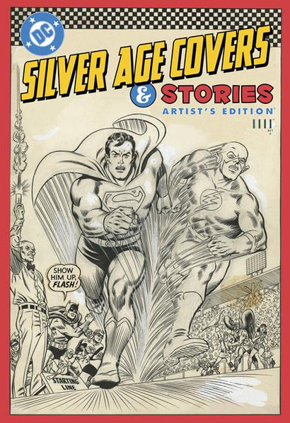 DC SILVER AGE COVERS AND STORIES ARTISTS EDITION HARDCOVER DIRECT MARKET EXCLUSIVE