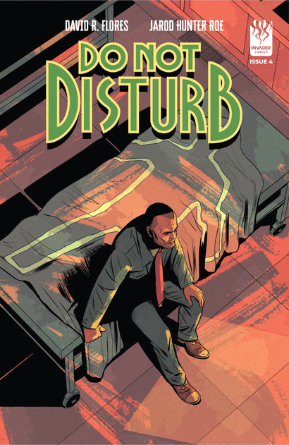 DO NOT DISTURB #4 COVER B DAVID R FLORES OUTLINE VARIANT