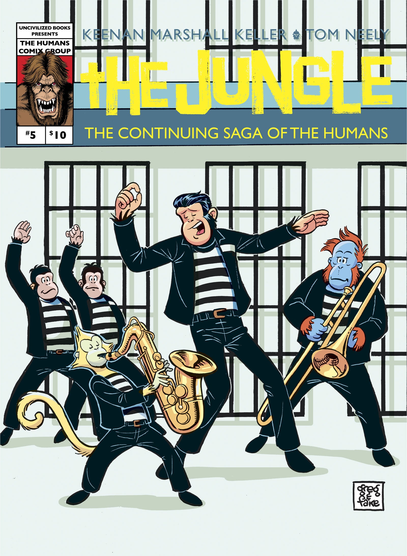 JUNGLE #5 COVER B GREG & FAKE