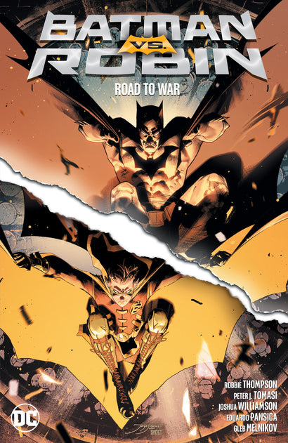 BATMAN VS ROBIN ROAD TO WAR TRADE PAPERBACK
