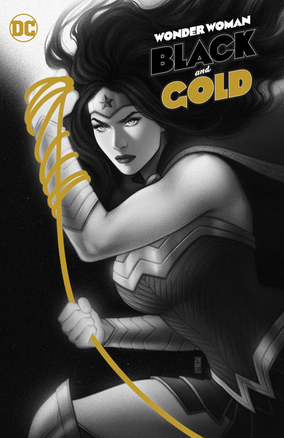 WONDER WOMAN BLACK & GOLD HARDCOVER