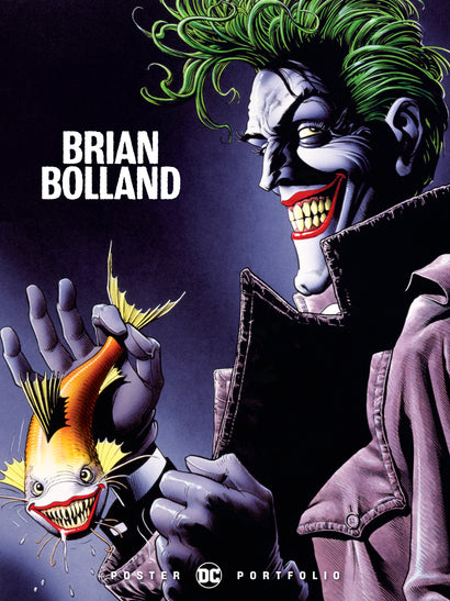 DC POSTER PORTFOLIO BRIAN BOLLAND TRADE PAPERBACK