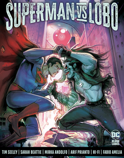 SUPERMAN VS LOBO HARDCOVER 
