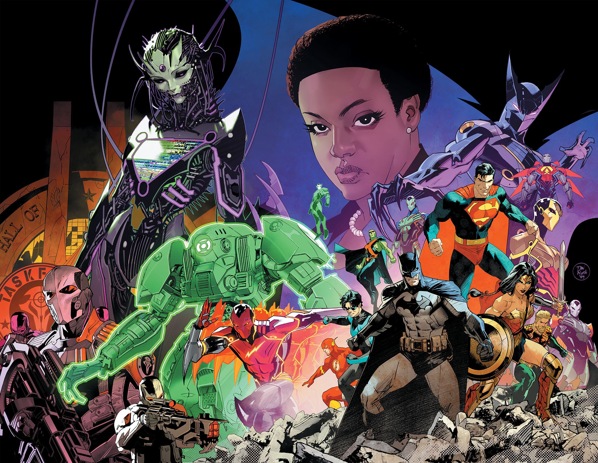 ABSOLUTE POWER #1 COVER A DAN MORA
