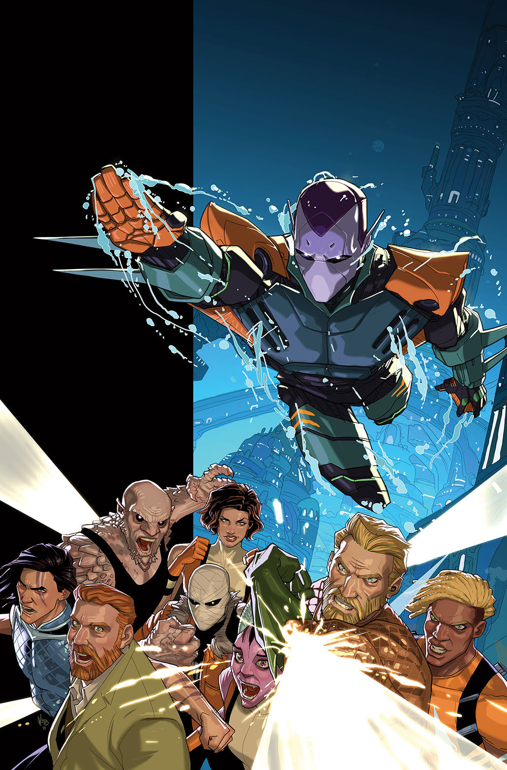 ABSOLUTE POWER TASK FORCE VII #2 COVER A PETE WOODS