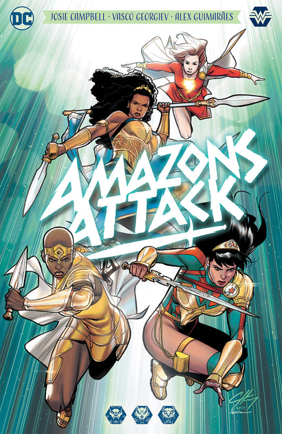 AMAZONS ATTACK TRADE PAPERBACK