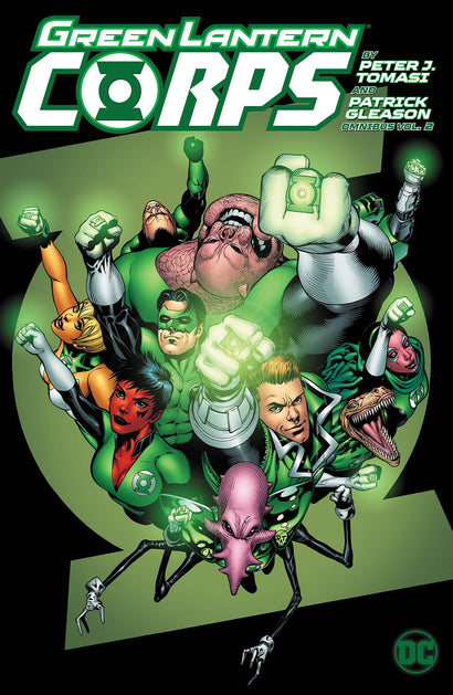 GREEN LANTERN CORPS BY PETER J TOMASI AND PATRICK GLEASON OMNIBUS HARDCOVER VOL 02