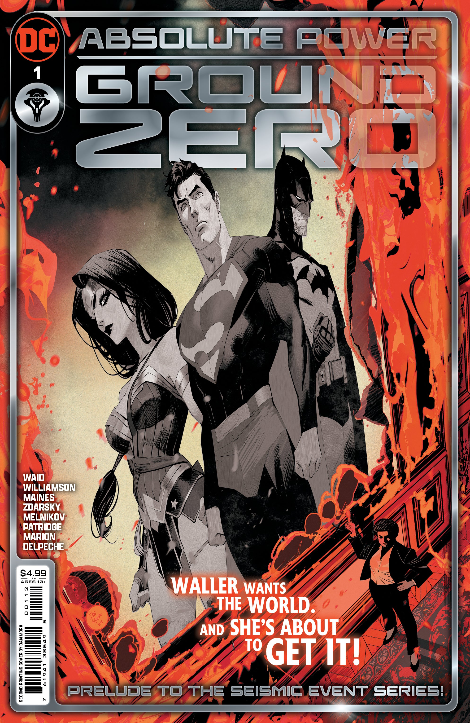 ABSOLUTE POWER GROUND ZERO #1 2ND PRINTING