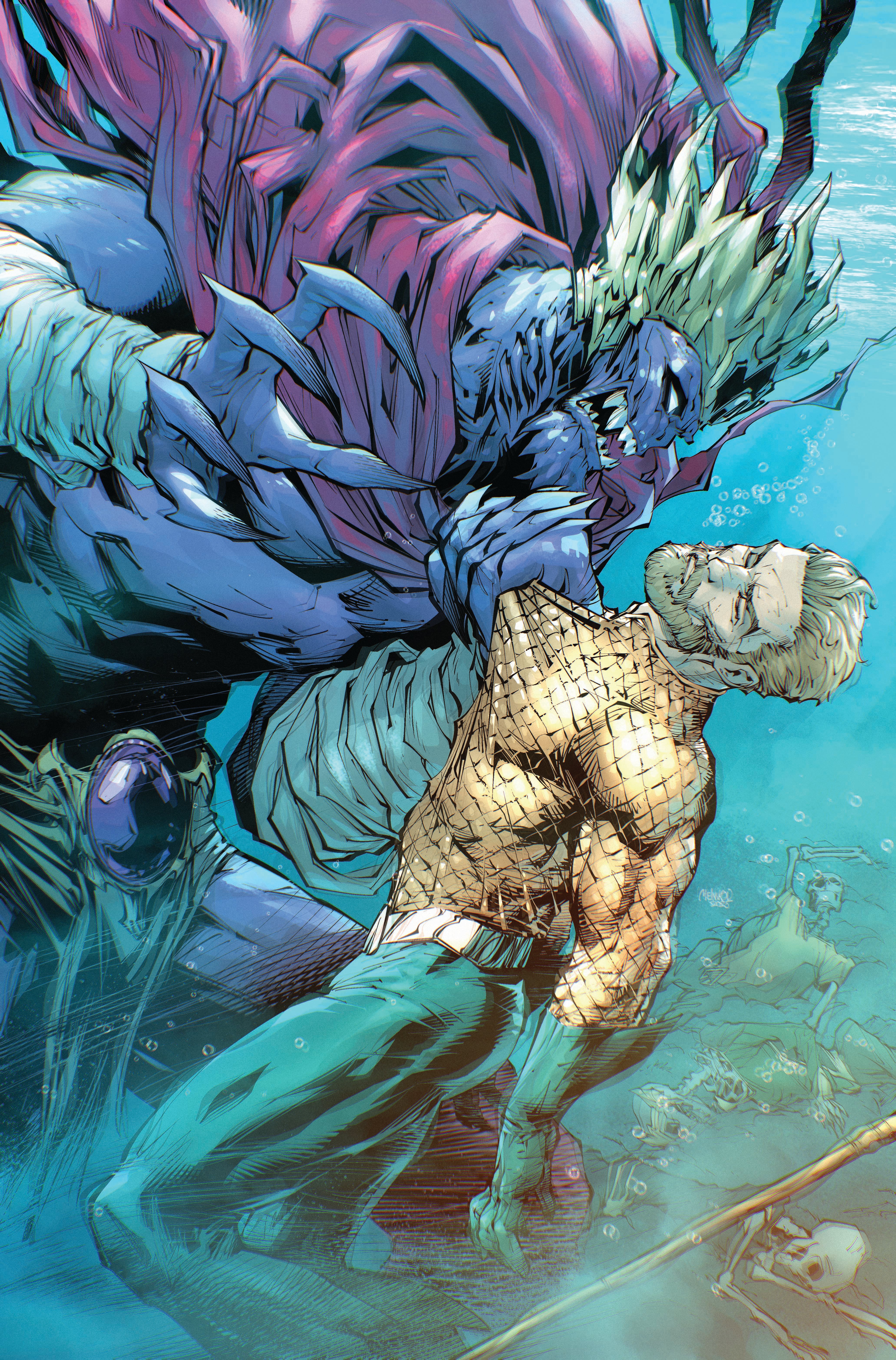 AQUAMAN #7 COVER A GLEB MELNIKOV