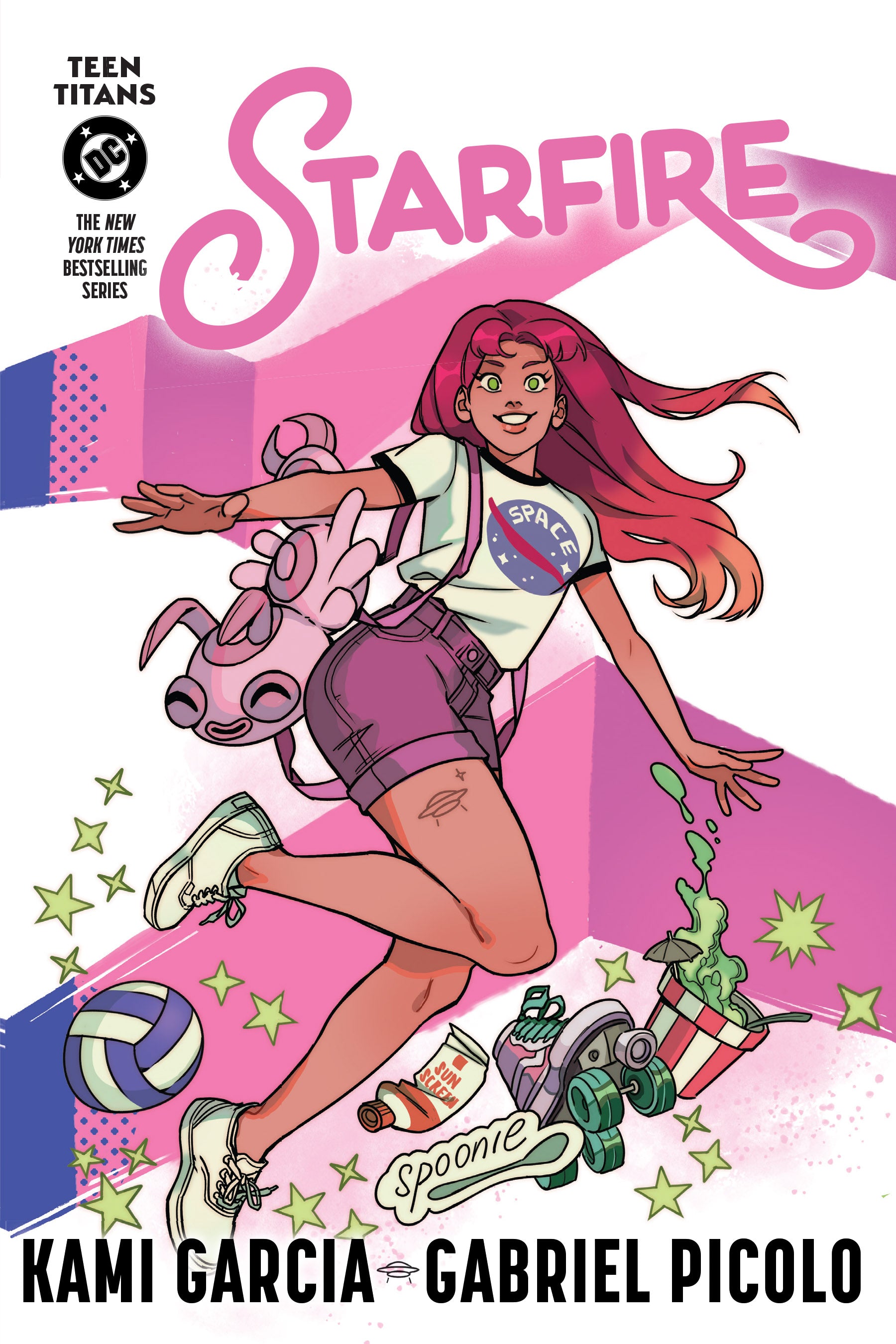 TEEN TITANS STARFIRE TRADE PAPERBACK CONNECTING COVER EDITION