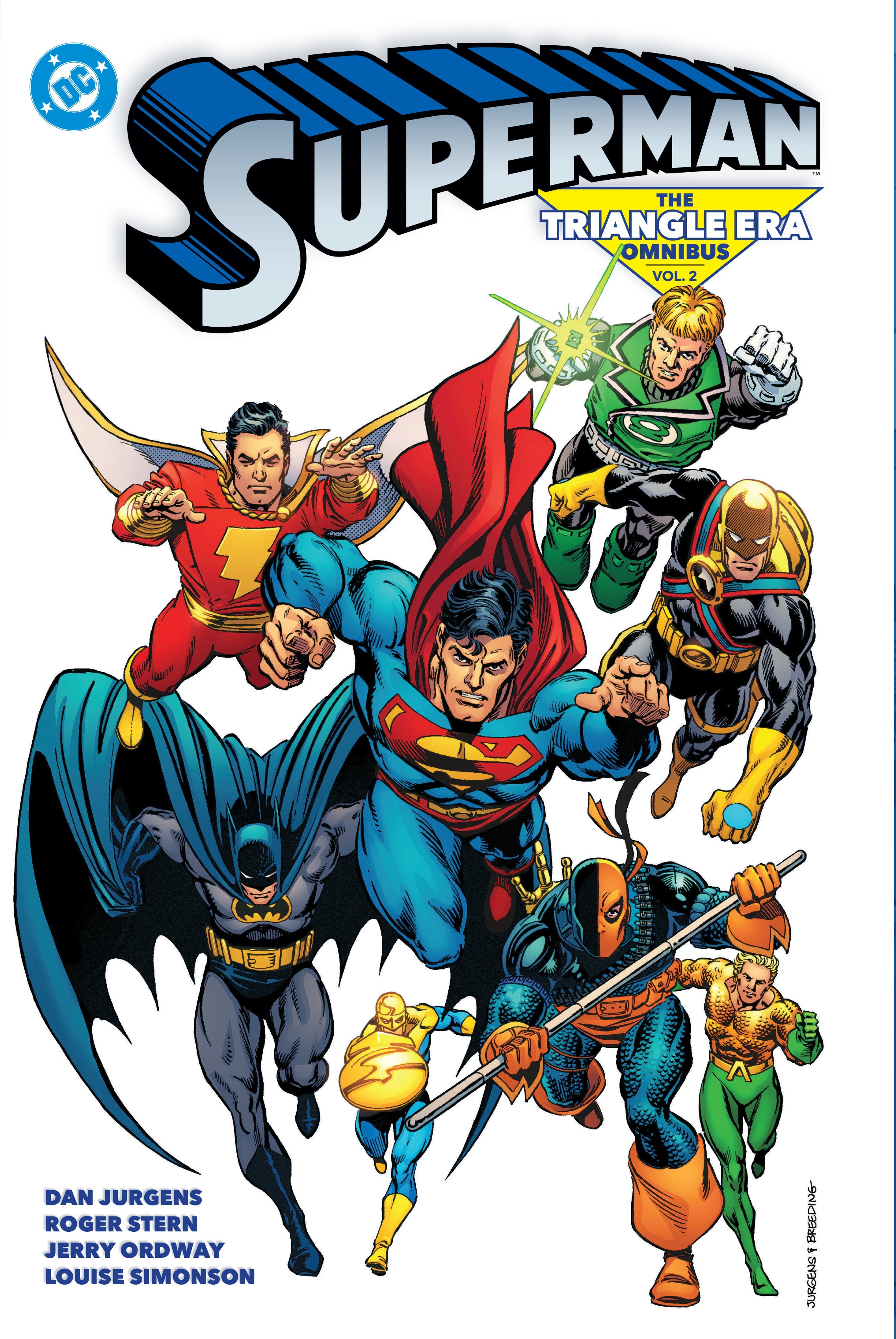 SUPERMAN THE TRIANGLE ERA OMNIBUS HARDCOVER VOL 02