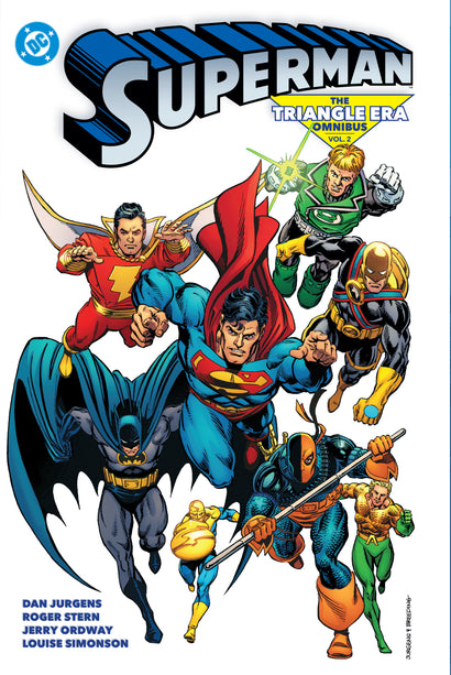 SUPERMAN THE TRIANGLE ERA OMNIBUS HARDCOVER VOL 02