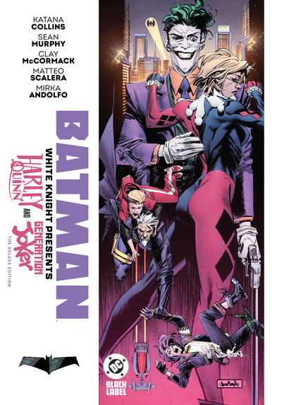 BATMAN WHITE KNIGHT PRESENTS HARLEY QUINN AND GENERATION JOKER THE DELUXE EDITION HARDCOVER 