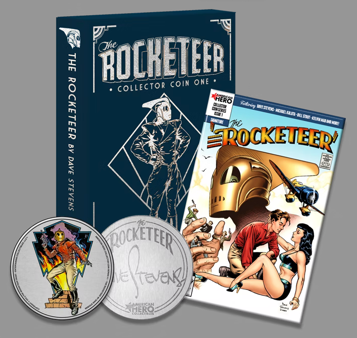 ROCKETEER COLLECTION COIN SET SIGNATURE SILVER EDITION Limited to 250 Allocations May Occur