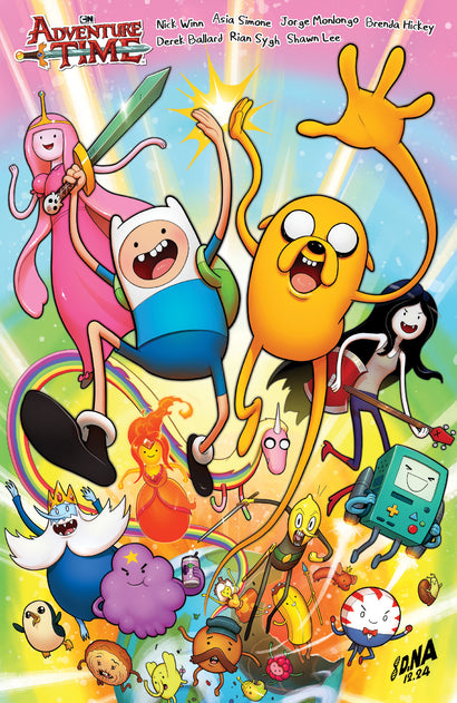 ADVENTURE TIME HARDCOVER VOL 01 BEST OF BUDS DIRECT MARKET EXCLUSIVE DAVID NAKAYAMA COVER