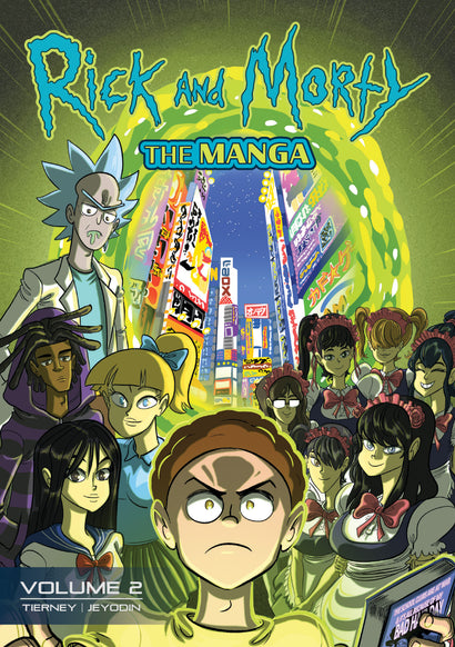RICK AND MORTY THE MANGA TRADE PAPERBACK VOL 02 AFTER-SCHOOL SCIENCE CLUB