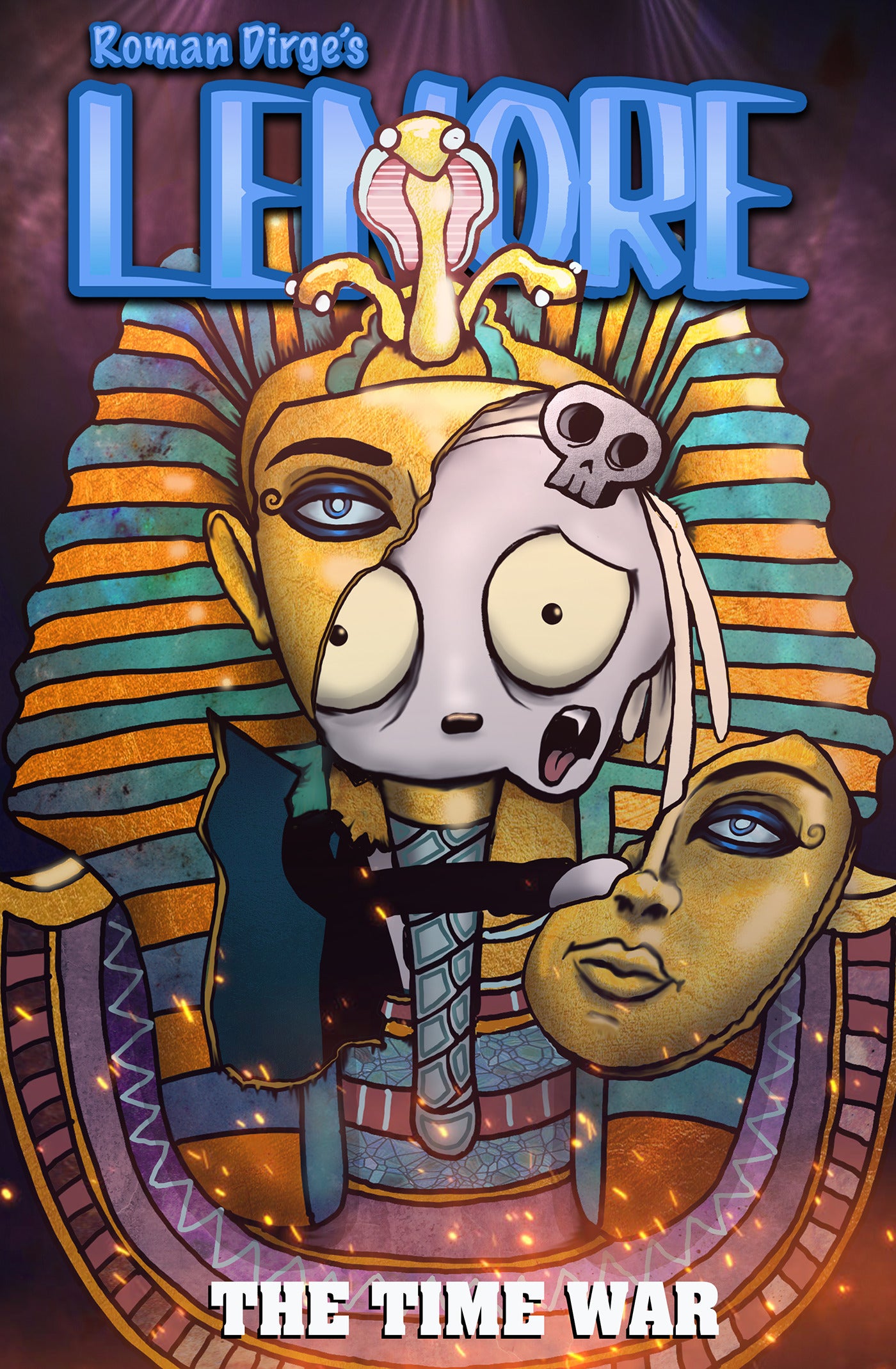 LENORE THE TIME WAR HARDCOVER ROMAN DIRGE CVR