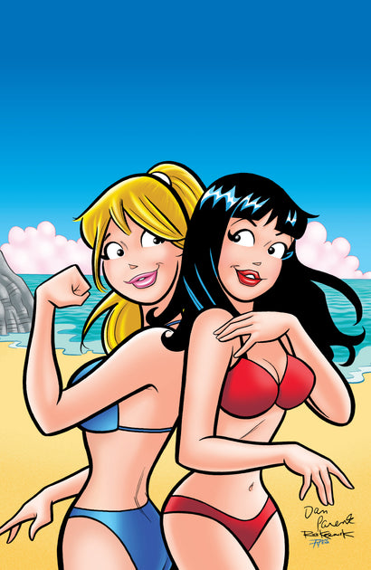 ARCHIE COMICS 85TH ANNIVERSARY PRESENTS BETTY & VERONICA SWIMSUIT SPECIAL CVR D DAN PARENT RICH KOSLOWSKI FOIL FULL ART VAR