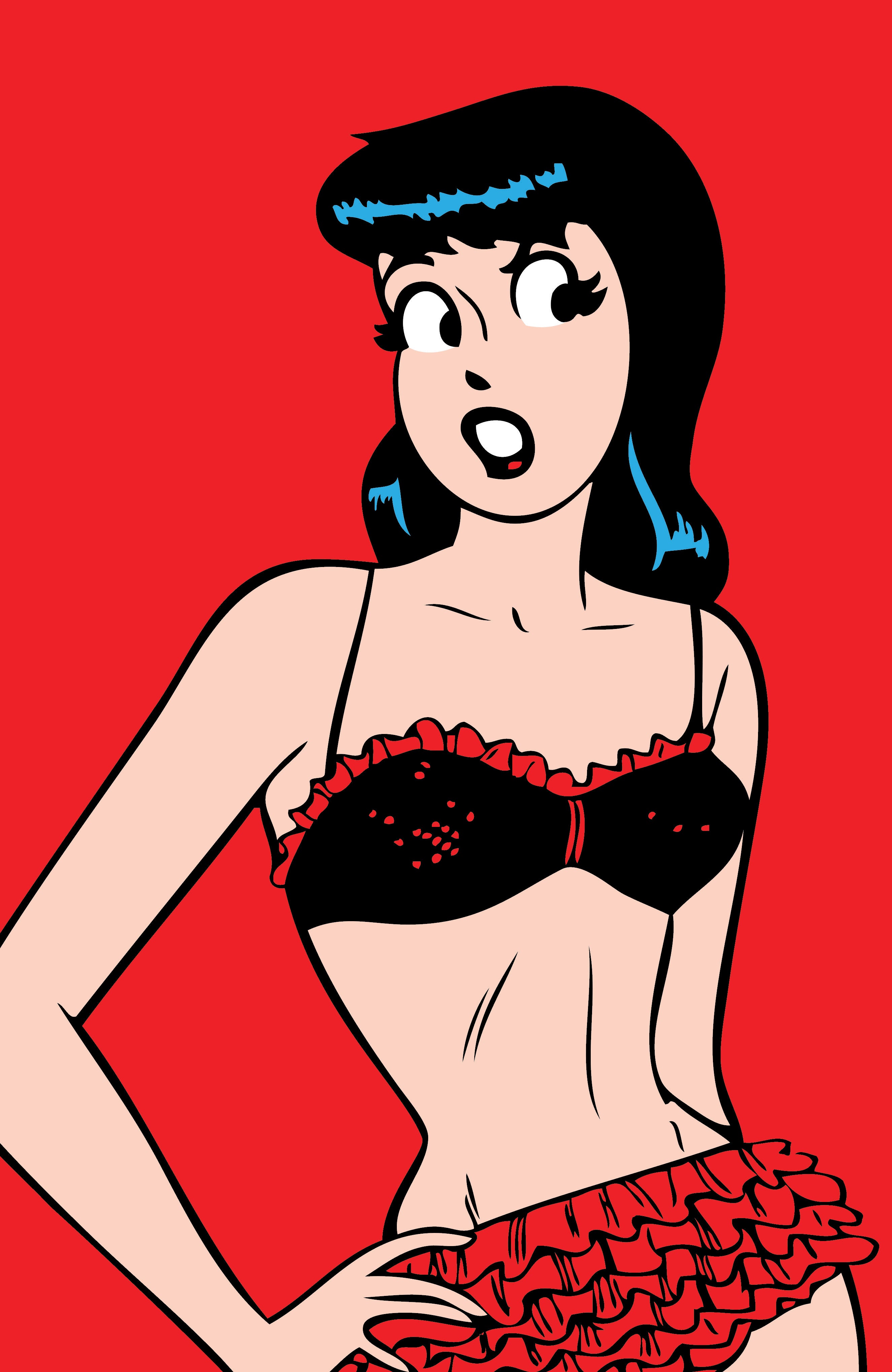 ARCHIE COMICS 85TH ANNIVERSARY PRESENTS BETTY & VERONICA SWIMSUIT SPECIAL CVR F DAN DECARLO RED FOIL VERONICA PIN UP VAR