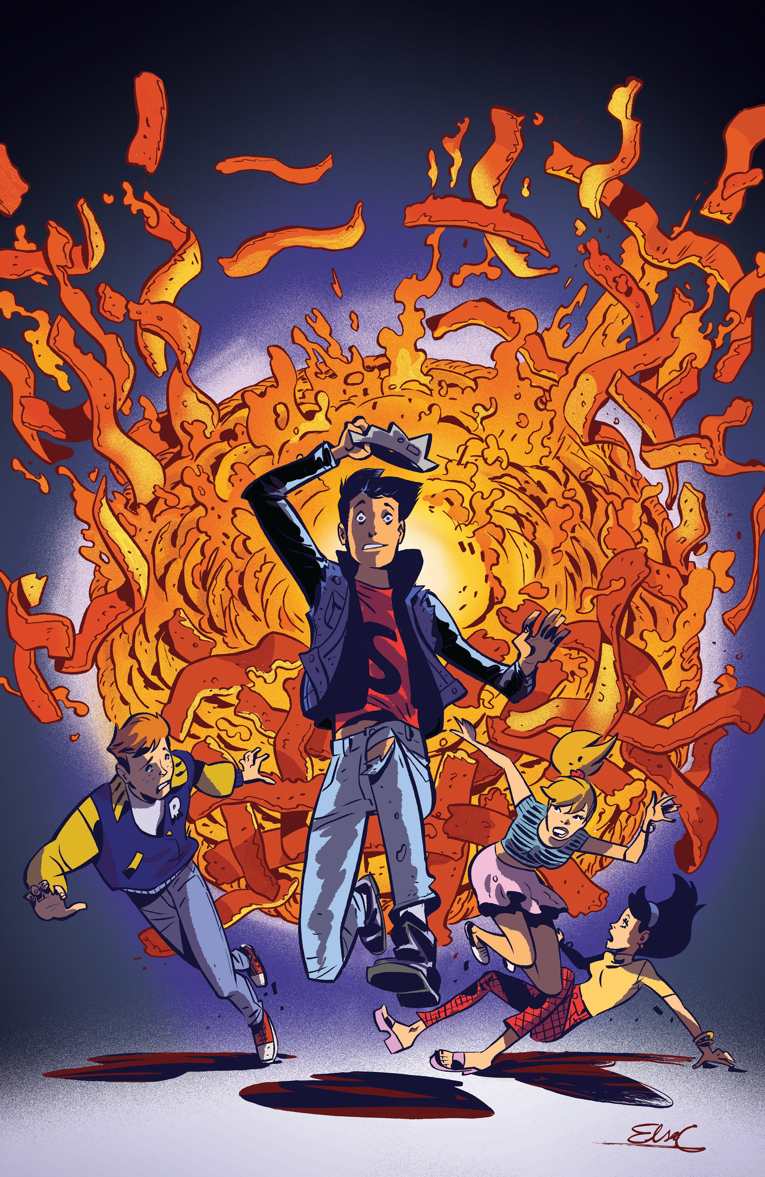 JUGHEAD PIEMAGEDDON CVR I ELSA CHARRETIER FOIL FULL ART VAR