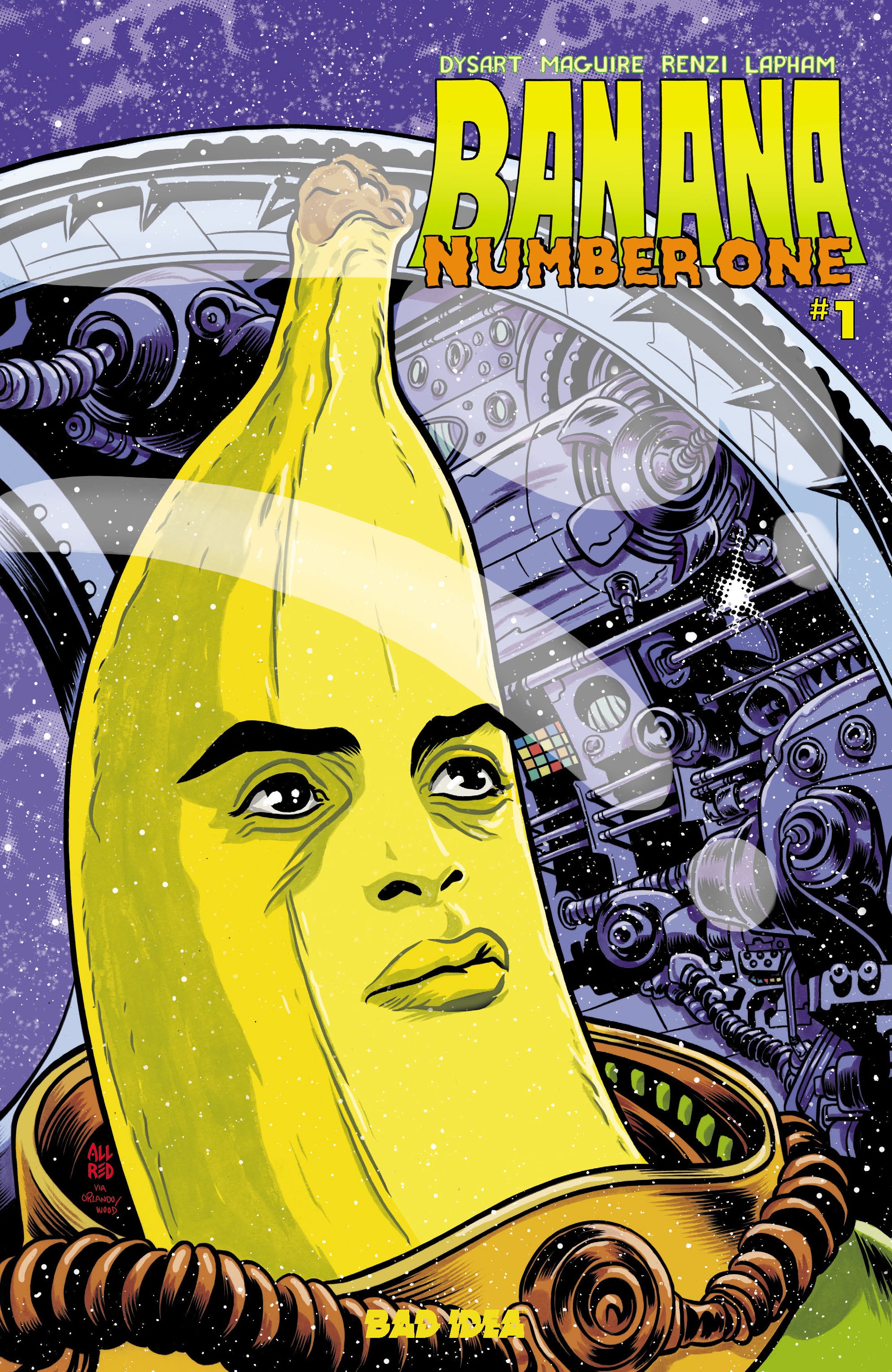 BANANA NUMBER ONE #1 CVR A MICHAEL ALLRED