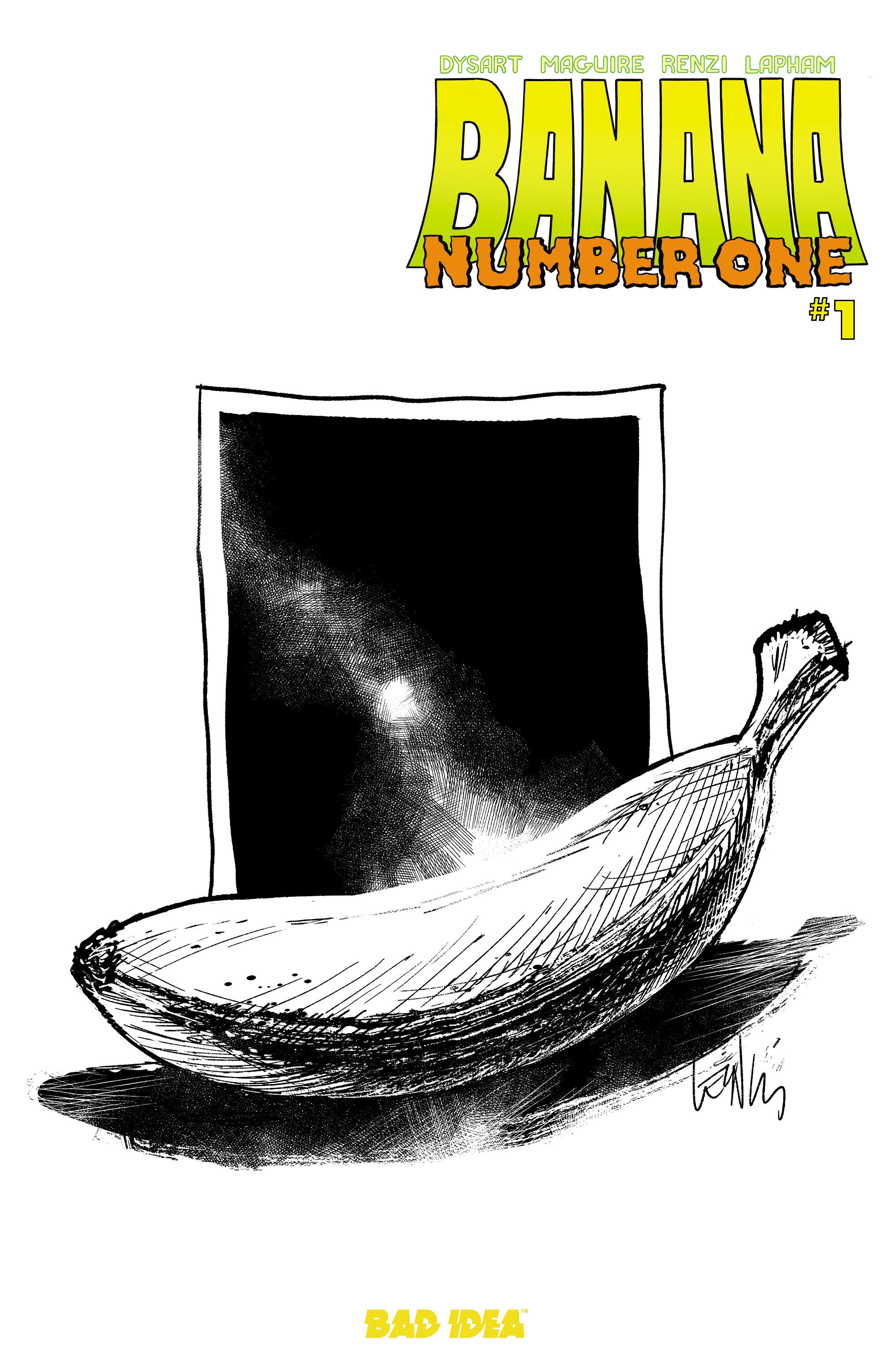 BANANA NUMBER ONE #1 CVR D BANANA BY LEINIL FRANCIS YU VAR