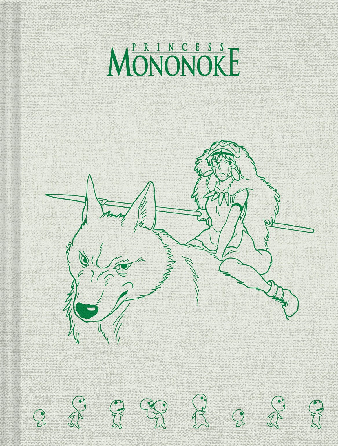 STUDIO GHIBLI PRINCESS MONONOKE NOTEBOOK HC