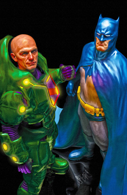 JUSTICE LEAGUE KNIGHT VISION SPECIAL #1 CVR C MARK SPEARS CARD STOCK VAR