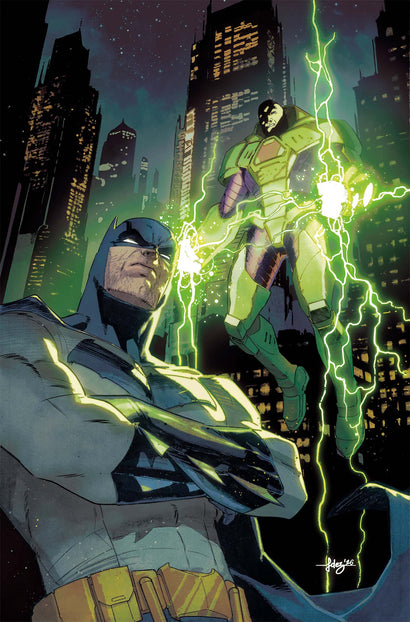 JUSTICE LEAGUE KNIGHT VISION SPECIAL #1 CVR D JAVIER FERNANDEZ CARD STOCK VAR