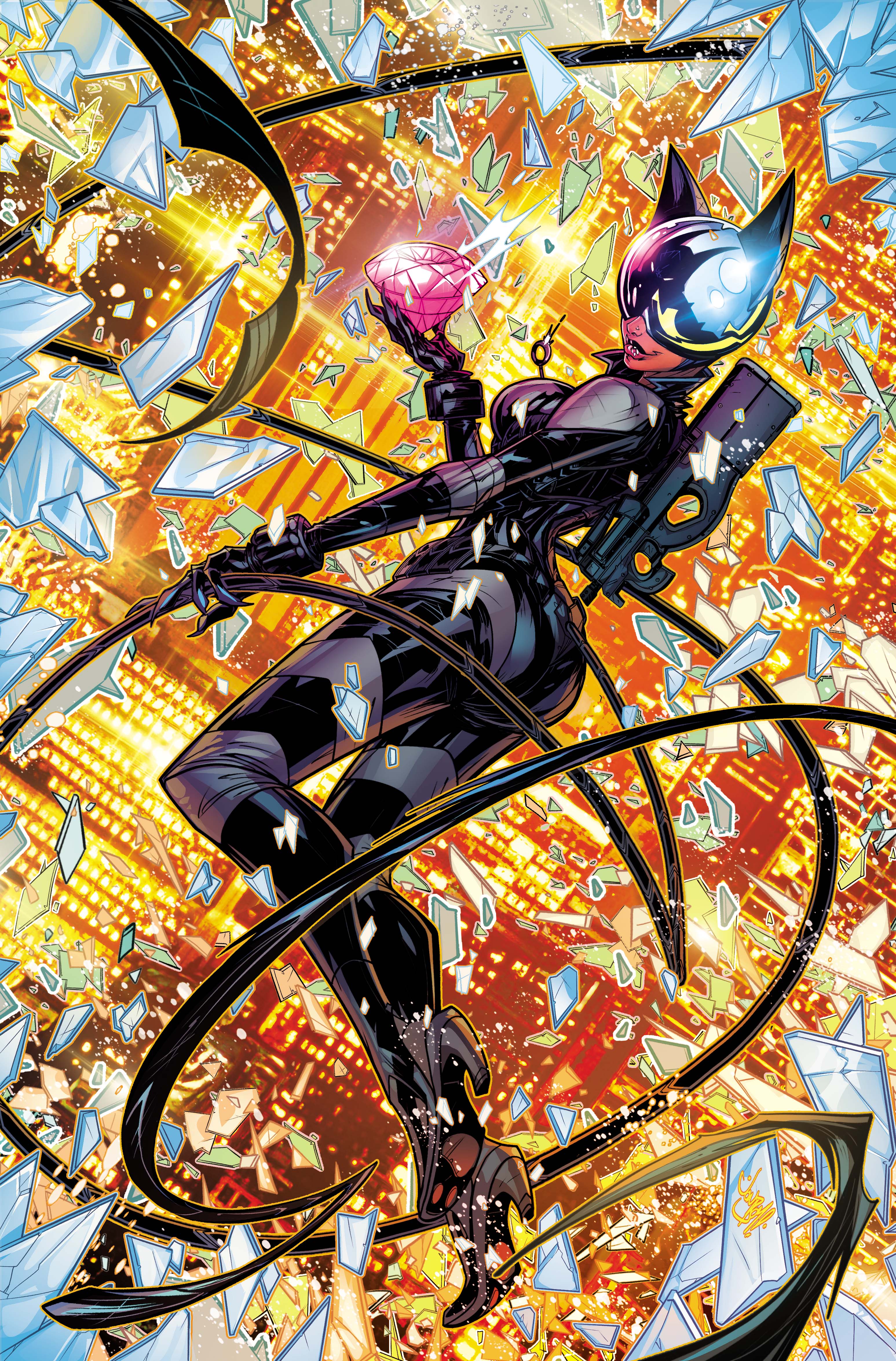 ABSOLUTE CATWOMAN #2 CVR D JONBOY MEYERS CARD STOCK VAR