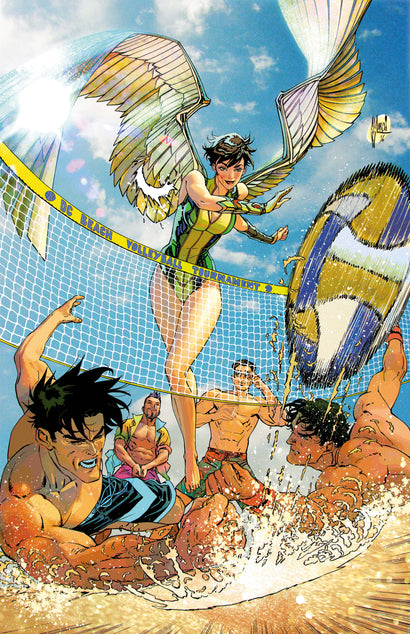 DCS HAWK-GIRL SUMMER #1 CVR A GUILLEM MARCH