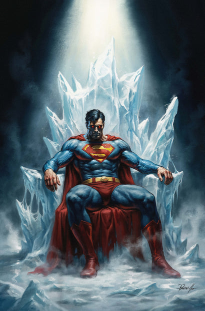 ADVENTURES OF SUPERMAN BOOK OF EL #10 CVR B LUCIO PARRILLO CARD STOCK VAR